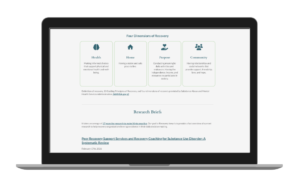 Research Briefs screen capture